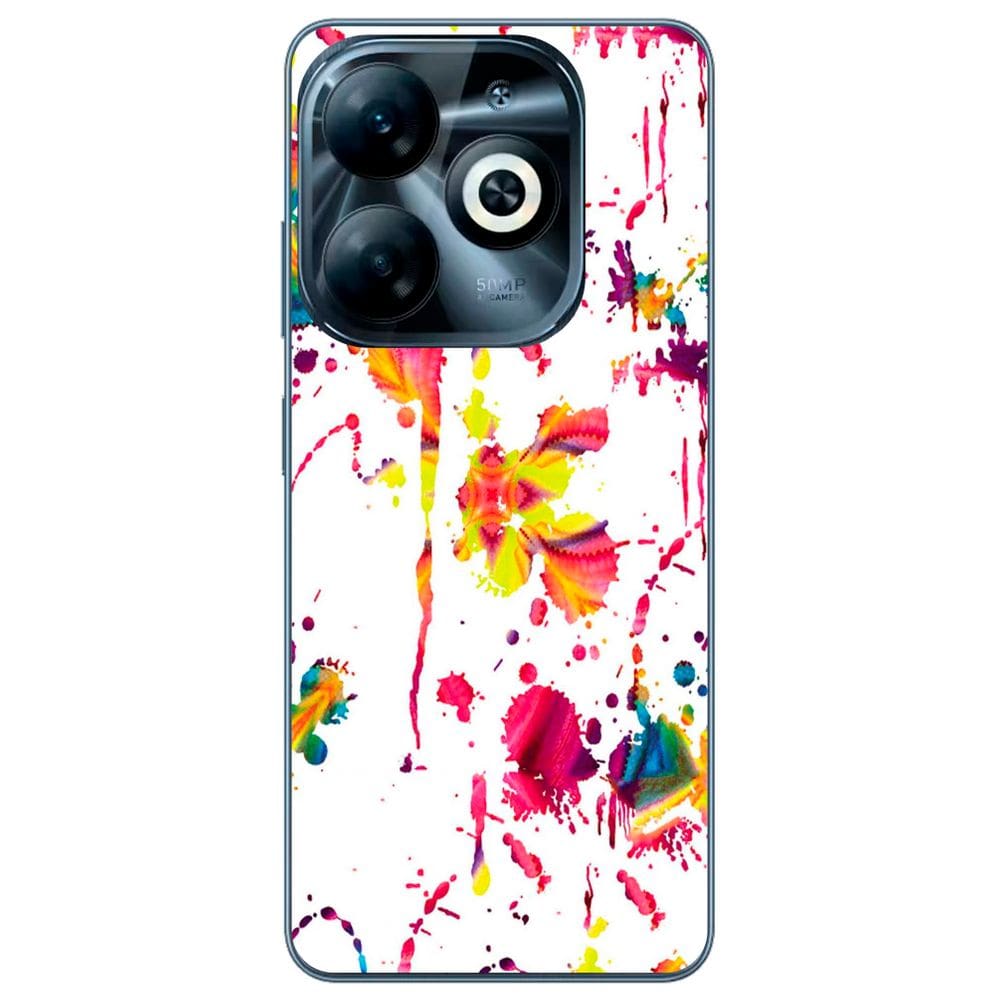 Capa Adesivo Skin205 Verso Para Infinix Smart 8 (2023)