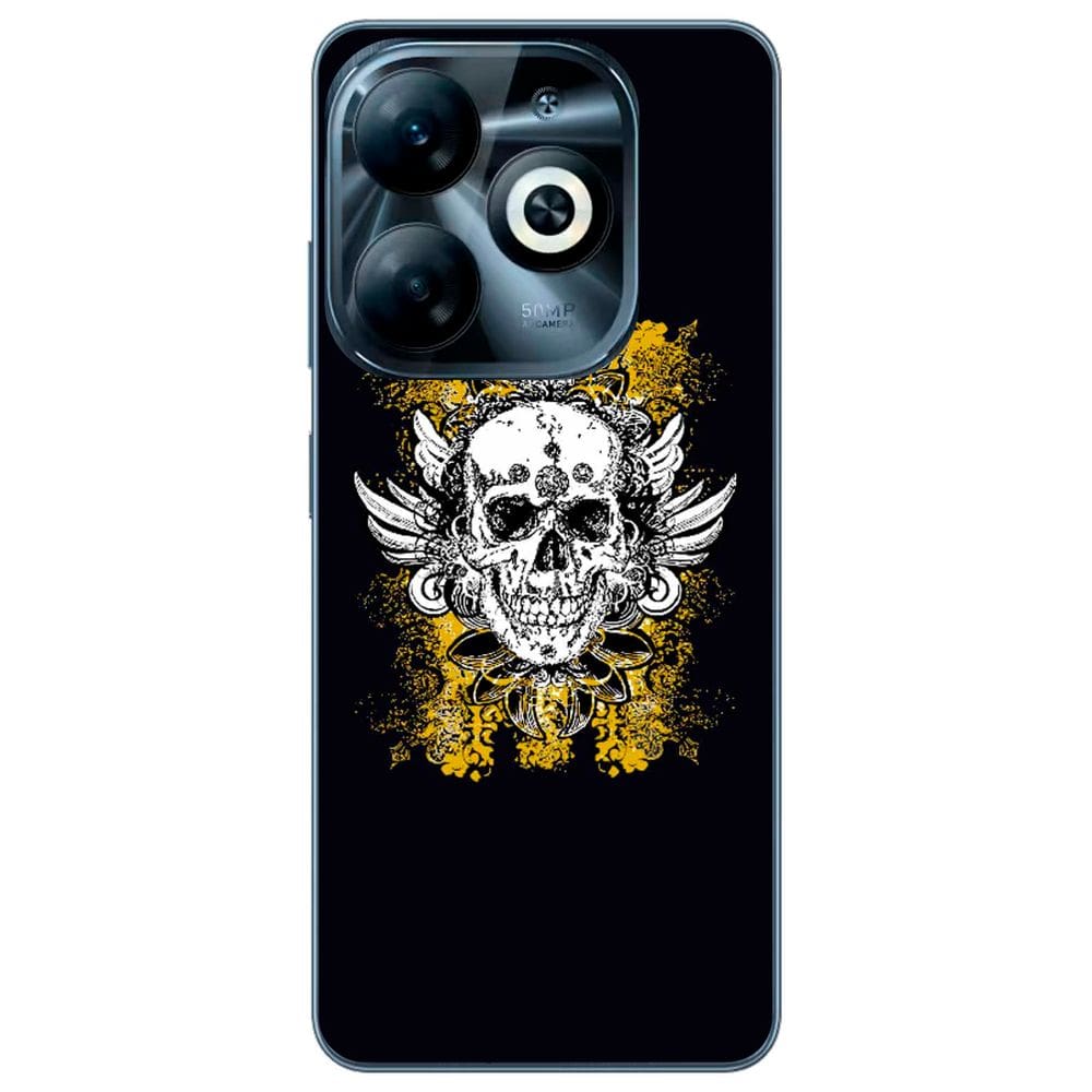Capa Adesivo Skin374 Verso Para Infinix Smart 8 (2023)