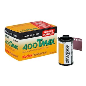 Filme Fotográfico Kodak T-Max 400 Preto E Branco Iso 400