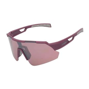 Oculos Ciclismo El61 Lente Policarbonato Uv400 Roxo Cinza