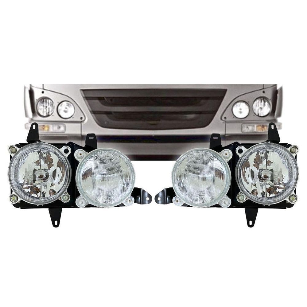 Par Farol Principal Duplo Compatível Mb Accelo 815 915C 1016