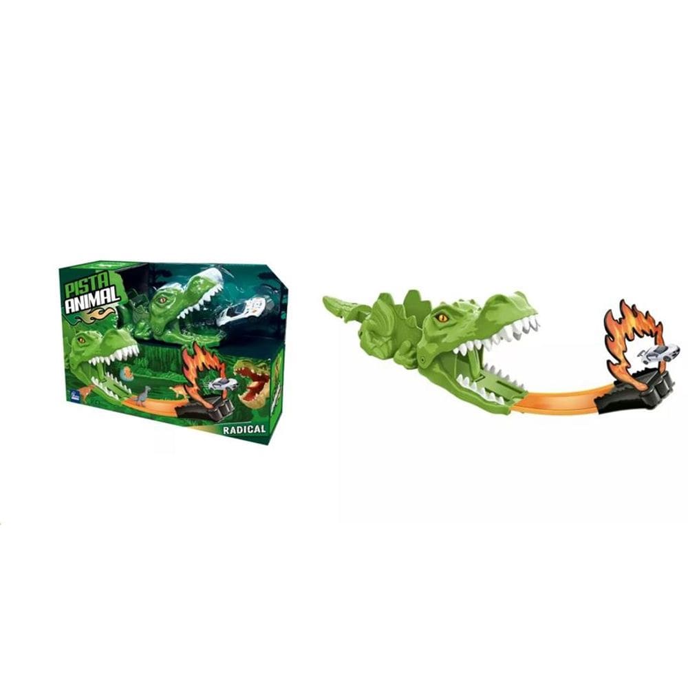 Pista Animal Dinossauro Loop 360 Radical - Fenix