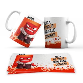 Caneca Personalizada Divertidamente Raiva