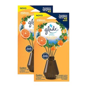 Kit 2 Difusor de Aromas Glade Brisa Cítrica de Verão 100ml cada