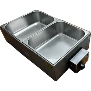 Derretedeira de Chocolate 2 Cubas 5 Kg Cada Cuba Linha Industrial Banho-Maria Multiuso Consercaf