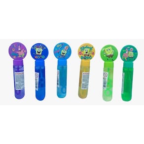 BOLHA DE SABÃO BOB ESPONJA - Display com 24 Unidades