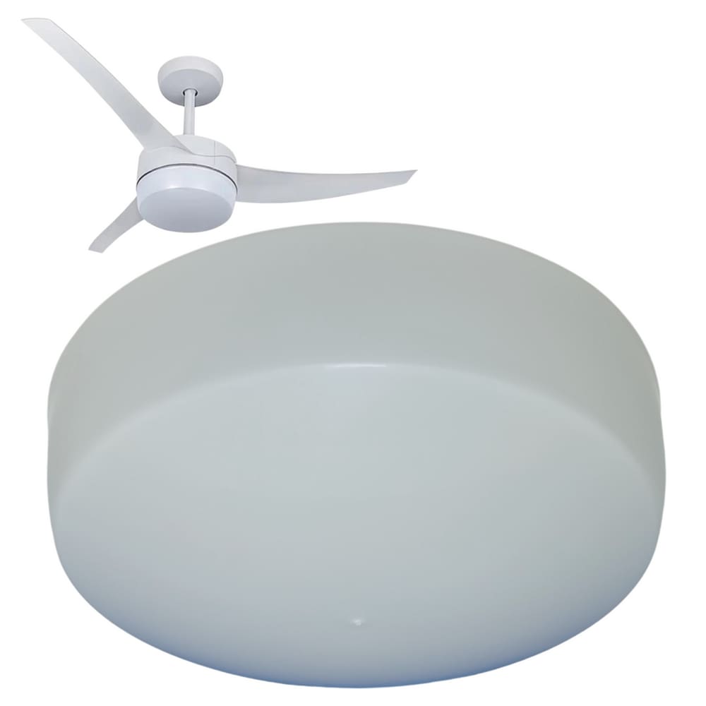 Globo / Cúpula Do Ventilador De Teto Lunik Venti-Delta
