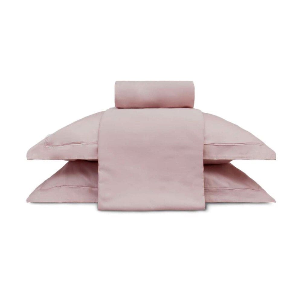 Jogo de Cama King 300Fios 100%Algodão Appel Treccenti Rosa Secrets 4Pçs