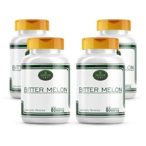 Bitter Melon - Melão De São Caetano 500Mg Kit 240 Cápsulas