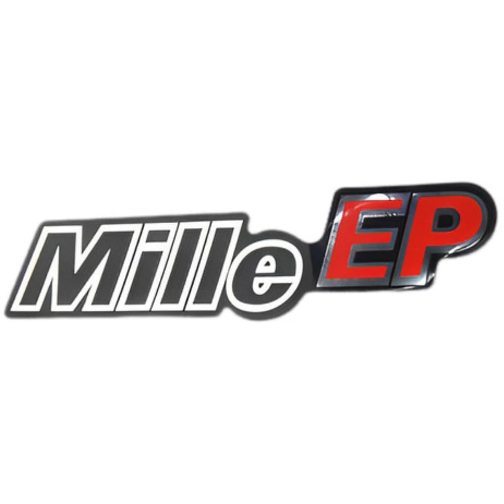 Emblema Mille Ep Fiat Uno Adesivo Resinado