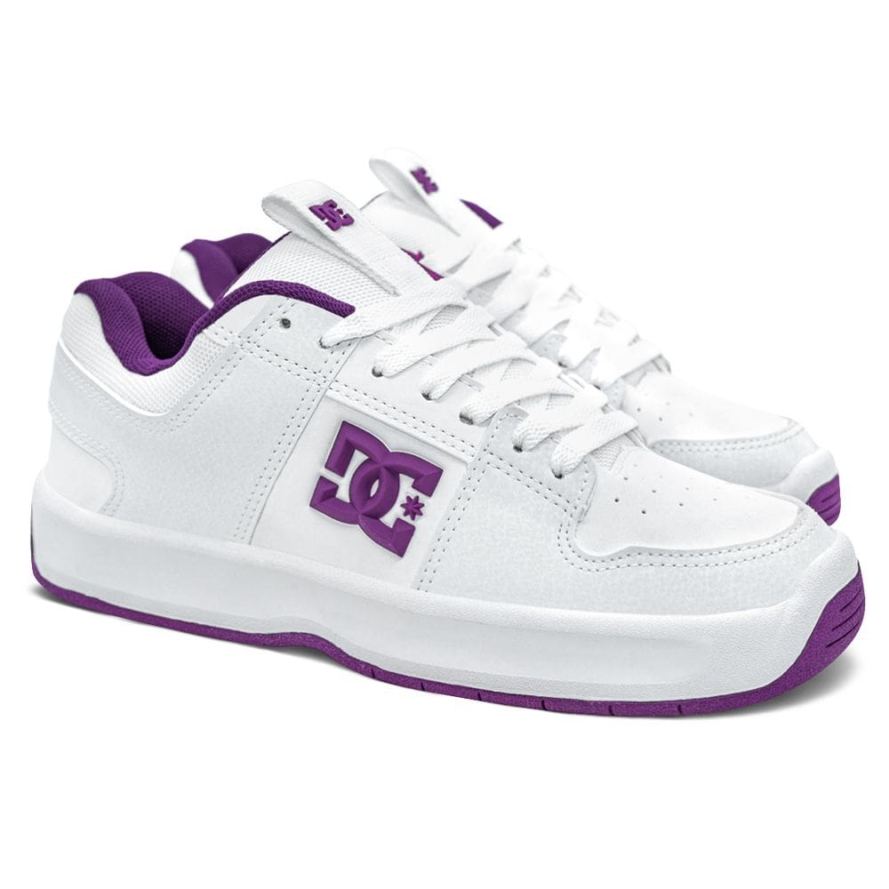 Tênis DC Lynx Zero White Purple