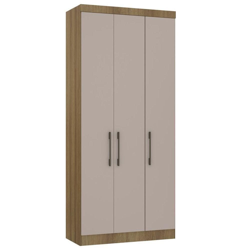 Módulo Guarda Roupa Eucamoveis Paris 3 Portas 2gavetas