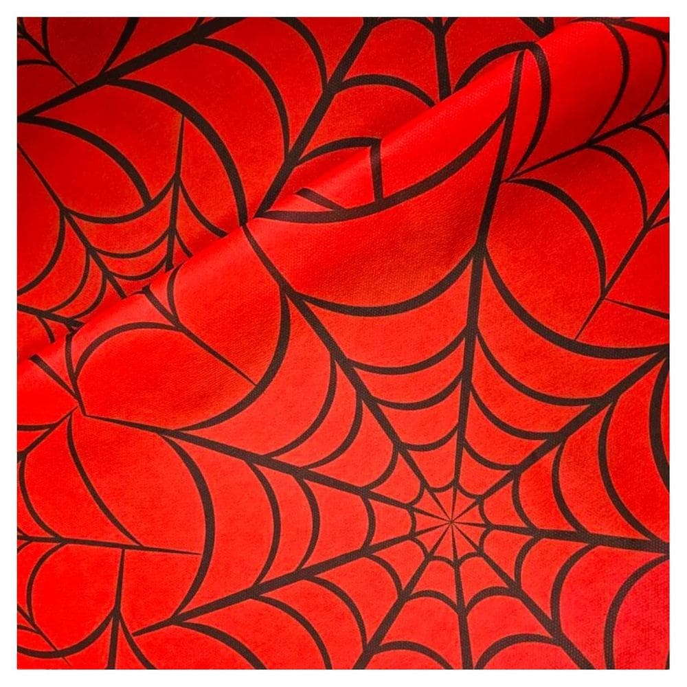 TNT Estampado Toalha De Mesa de Doces Decoração Festa Aranha Aniversário Tema Homem Super Herói Halloween Teia