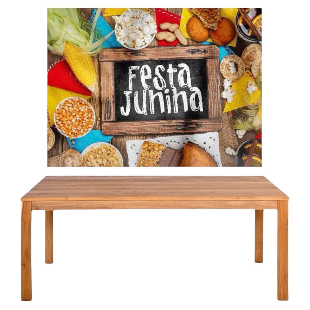 Painel para Decoração de Festa Junina Banner TNT Estampado São João Quermesse Caipira Arraiá para Mesa Parede Teto