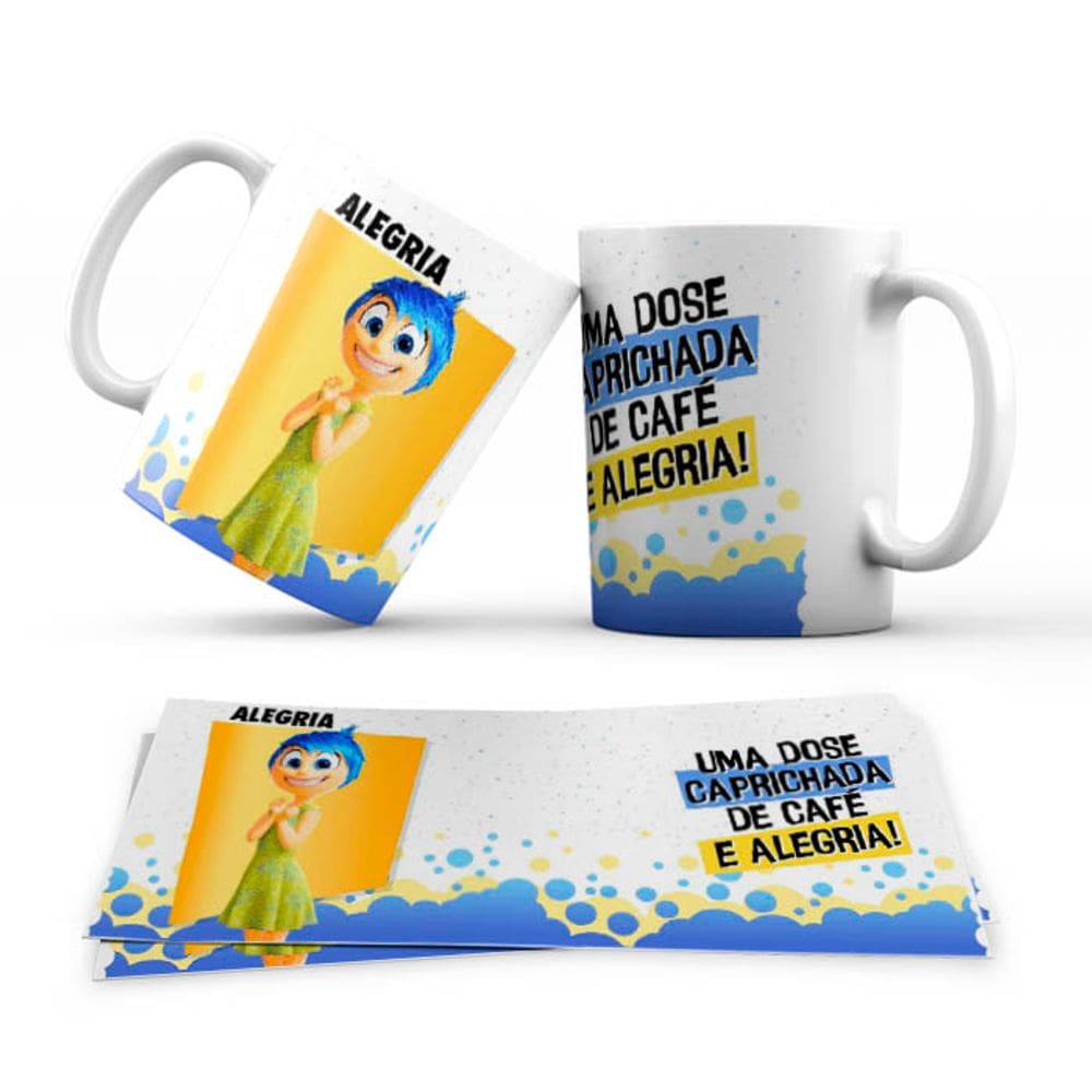 Caneca Personalizada Divertidamente Alegria