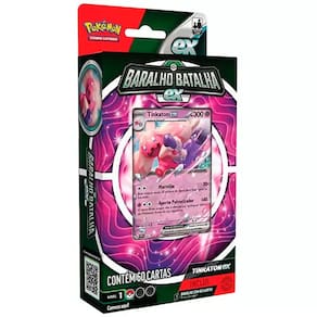 Pokémon Baralho Batalha Tinkaton EX 33045 - Copag