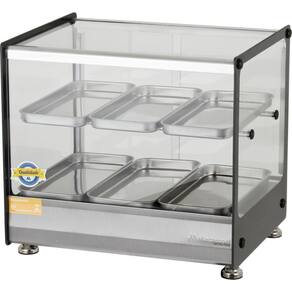 Estufa De Salgados Dupla 6 Bandejas Inox Marchesoni 127V