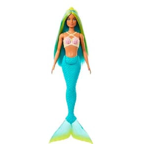 Boneca Barbie Sereia Cauda Verde Tiffany HRR02 HRR03 - Mattel