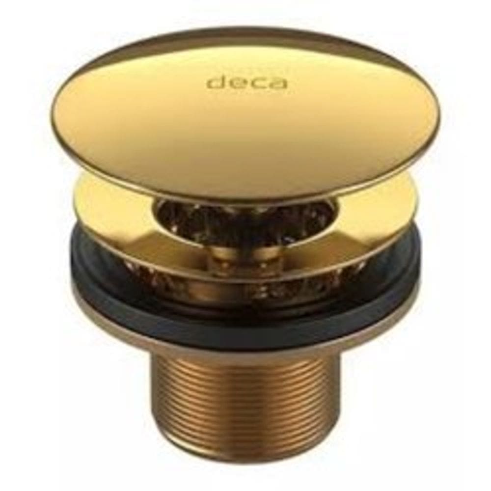 Válvula Escoamento Luxo Cuba Pia Gold Matte Deca 1601.gl.mt Dourado