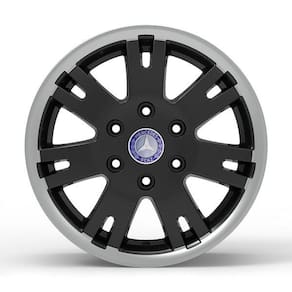 Roda Europa Sprinter 16X7 6X130Mm Et 66 Preto Brilhante D