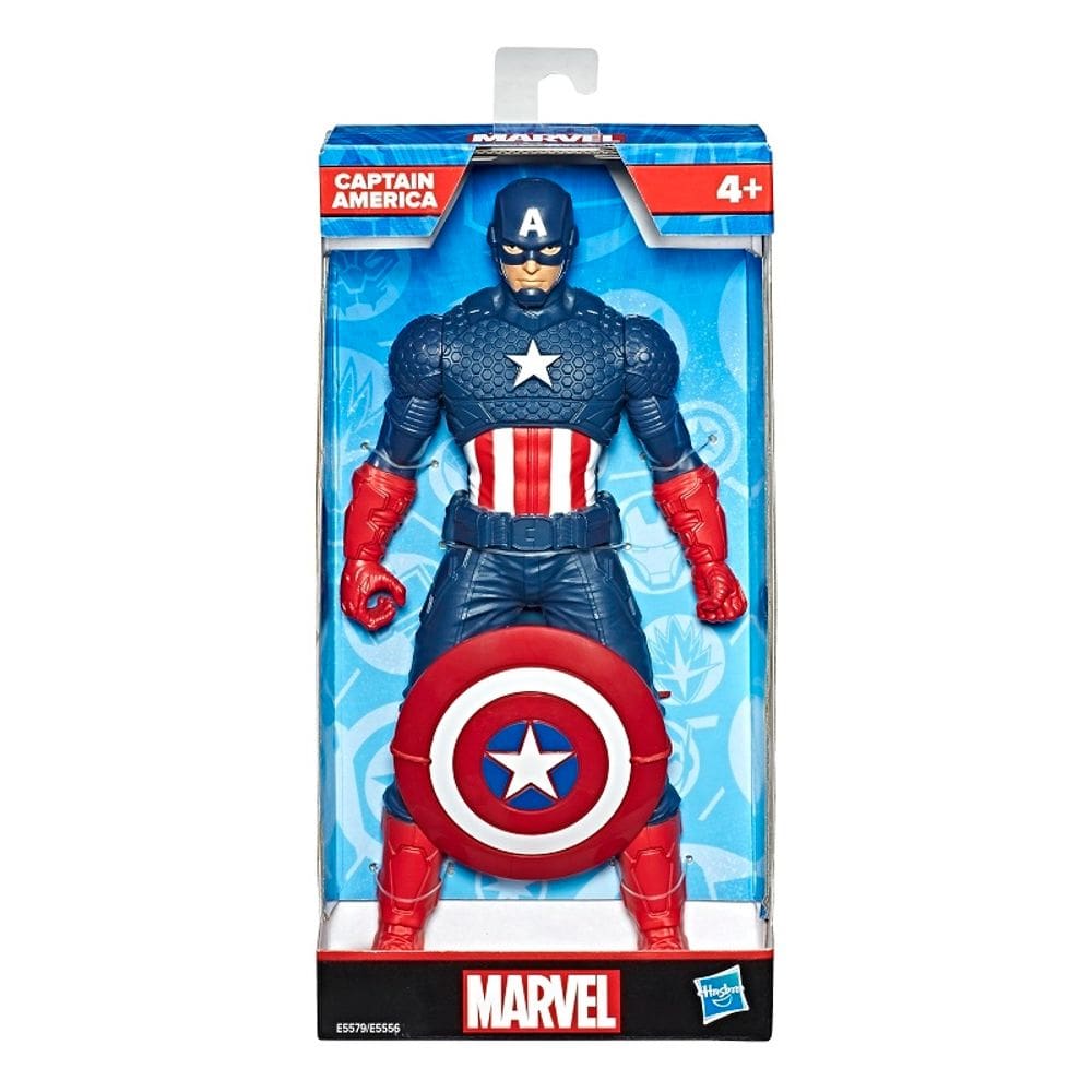 Boneco Articulado Marvel Olympus Capitão América - E5556 E5579 - Hasbro