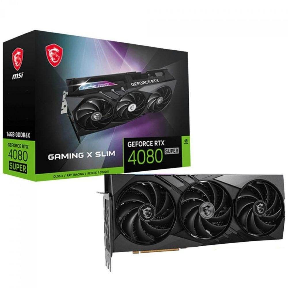 Placa De Vídeo MSI NVIDIA GeForce RTX 4080 Super Gaming X Sl