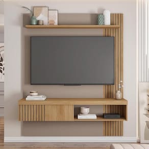Painel para TV até 55 Polegadas Jade 1.5 Buriti Fendii Caemmun