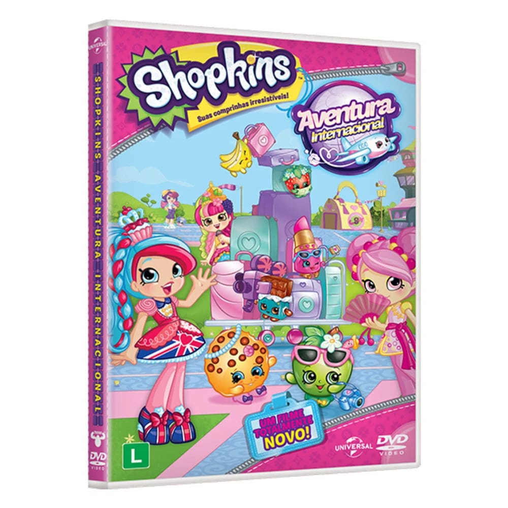 DVD Shopkins Aventura Internacional