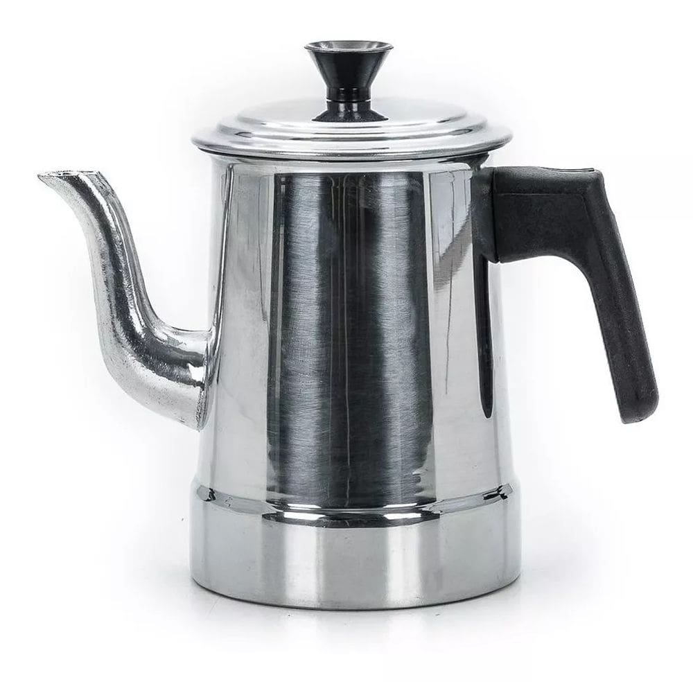 Bule para Café Chá Leite Nº 9 - 1,5 Litros GRANDE em Aluminio Tradicional Uso Doméstico e Profissionnal - PANAMI