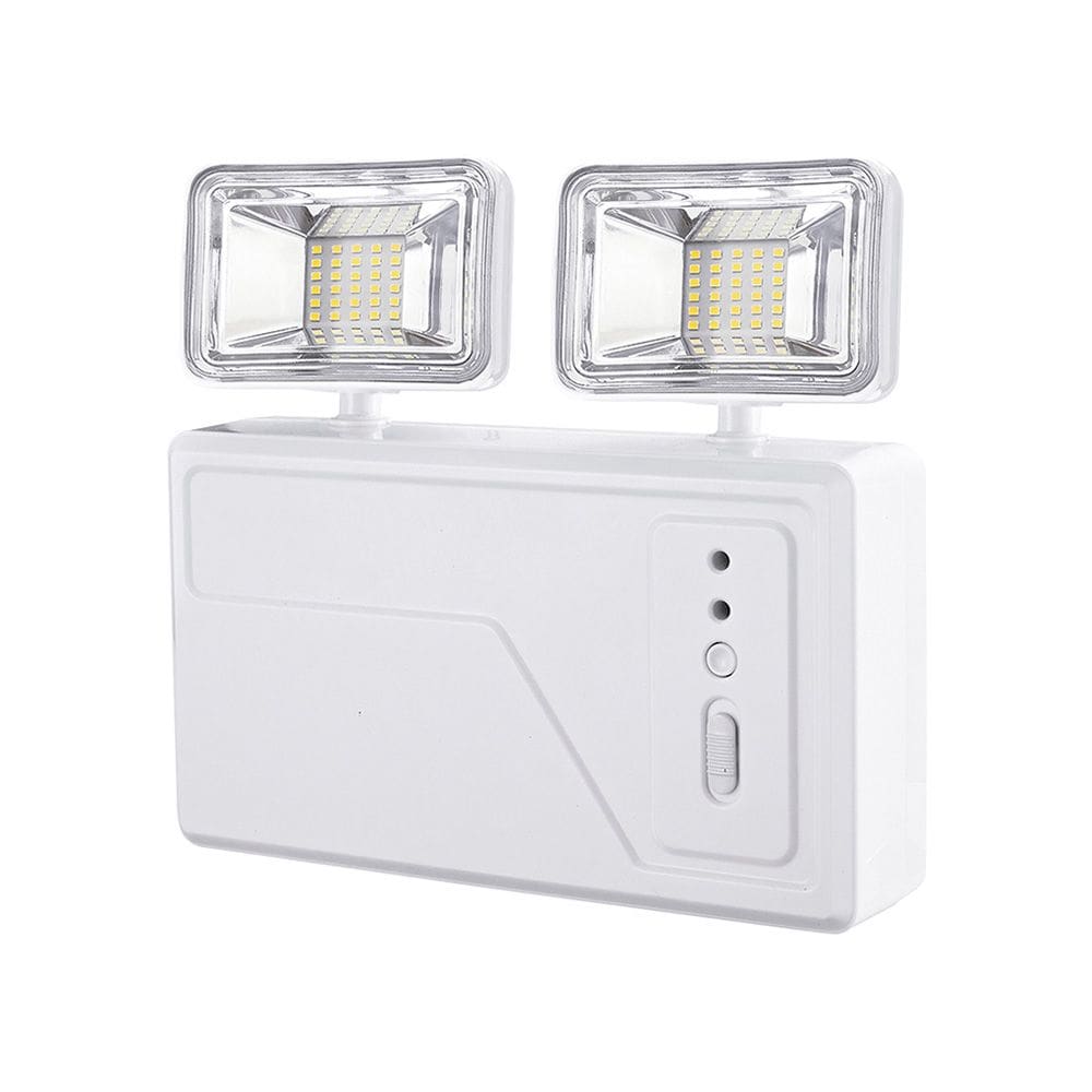 Luminária De Emergência Bloco Autônomo Led Blumenau 2 Faróis 18W Bivolt