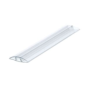 Perfil H de emenda - 4/6mm - 6,00m - cortado c/ 3m p/ envio