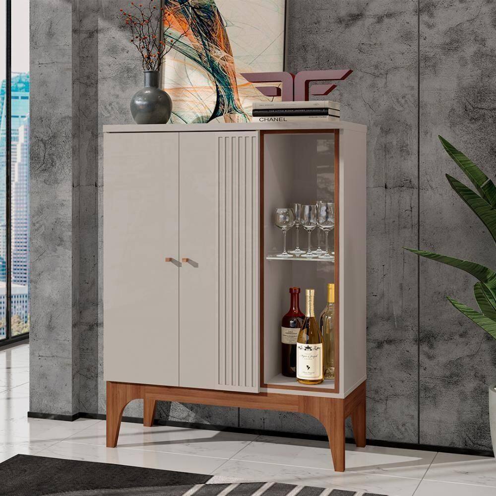 Bar Buffet Lisy - Off White-matte
