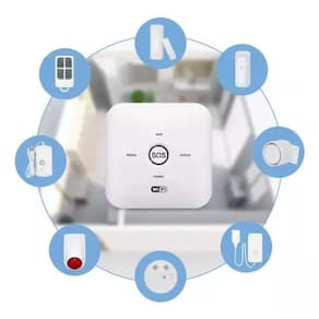 Kit Alarme Inteligente Residencial/Comercial Wifi