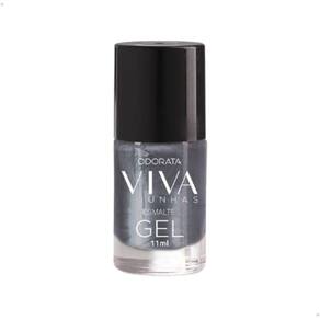 Esmalte Em Gel Prosperidade Prata Cintilante Não Precisa