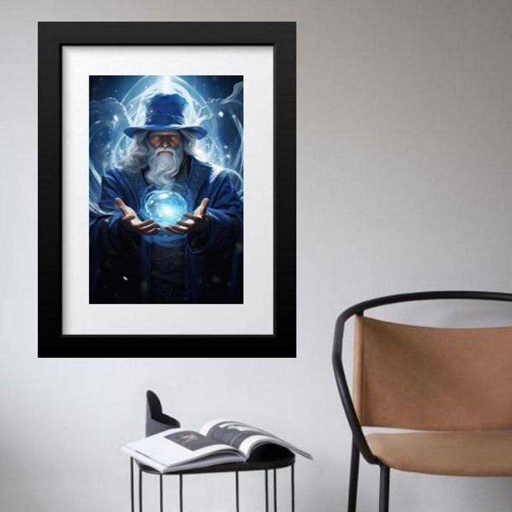 Quadro Arquétipo Do Mago - 60X48Cm