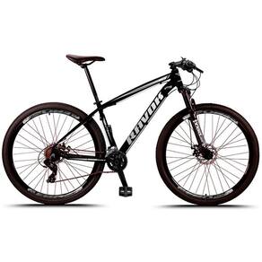 Bicicleta Aro 29 Freio A Disco Hidráulico 24 Velocidades Shimano Tx800 Cor:cinza;tamanho:17"