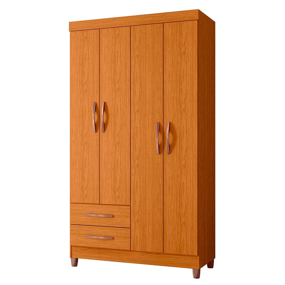 Guarda Roupa Âmbar Solteiro 4 Portas Albatroz