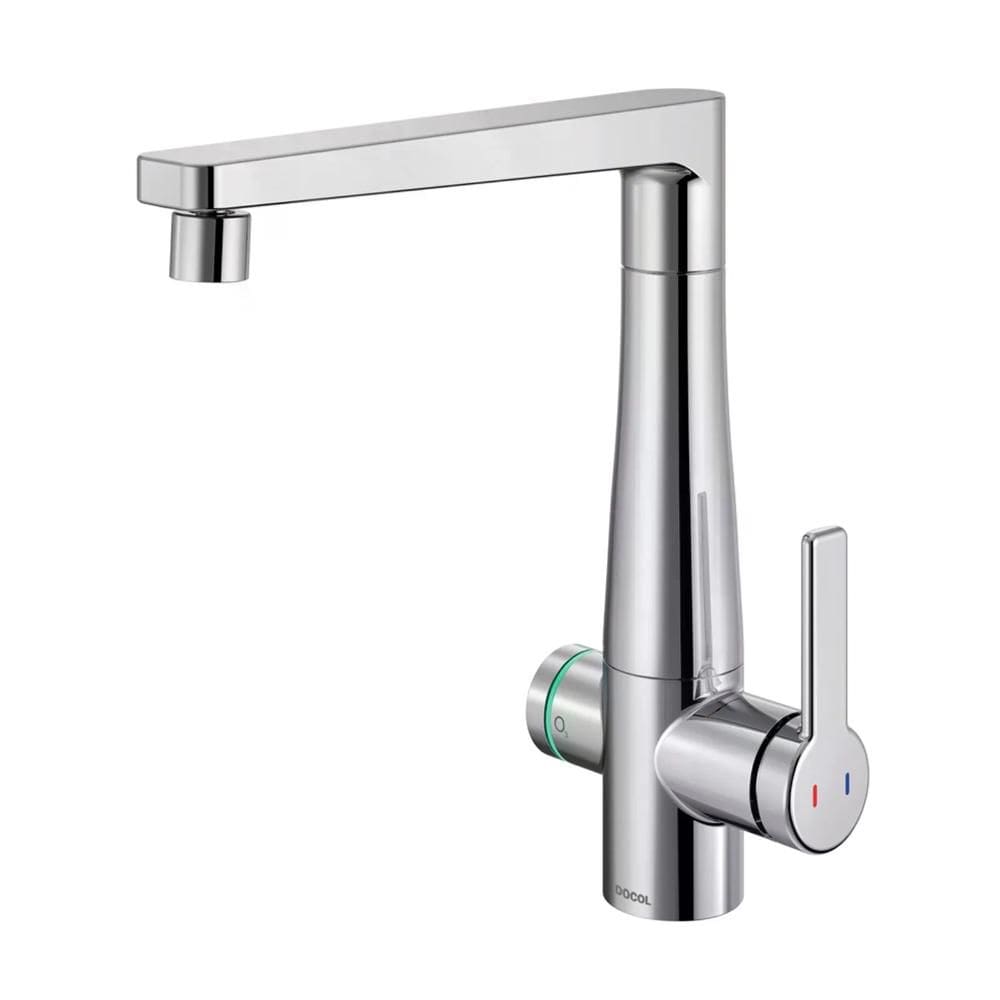 Misturador monocomando de mesa para cozinha bica alta Docolozônio Docol