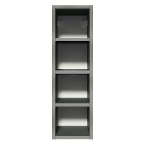 Adega 20 Cm Com 4 Nichos Cinza Nice Madesa Cinza