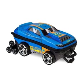 Mochila Rodinhas Tripla Meninos 3D Hot Wheels D-Muscle
