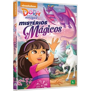 DVD Dora e Seus Amigos Mistérios Mágicos