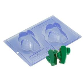 Kit 2 Formas Acetato E Silicone Festa Junina Cacto Cod.1206