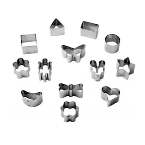 Jogo Cortador Para Mini Petit Fuor Kit Com 13 Unidades Inox
