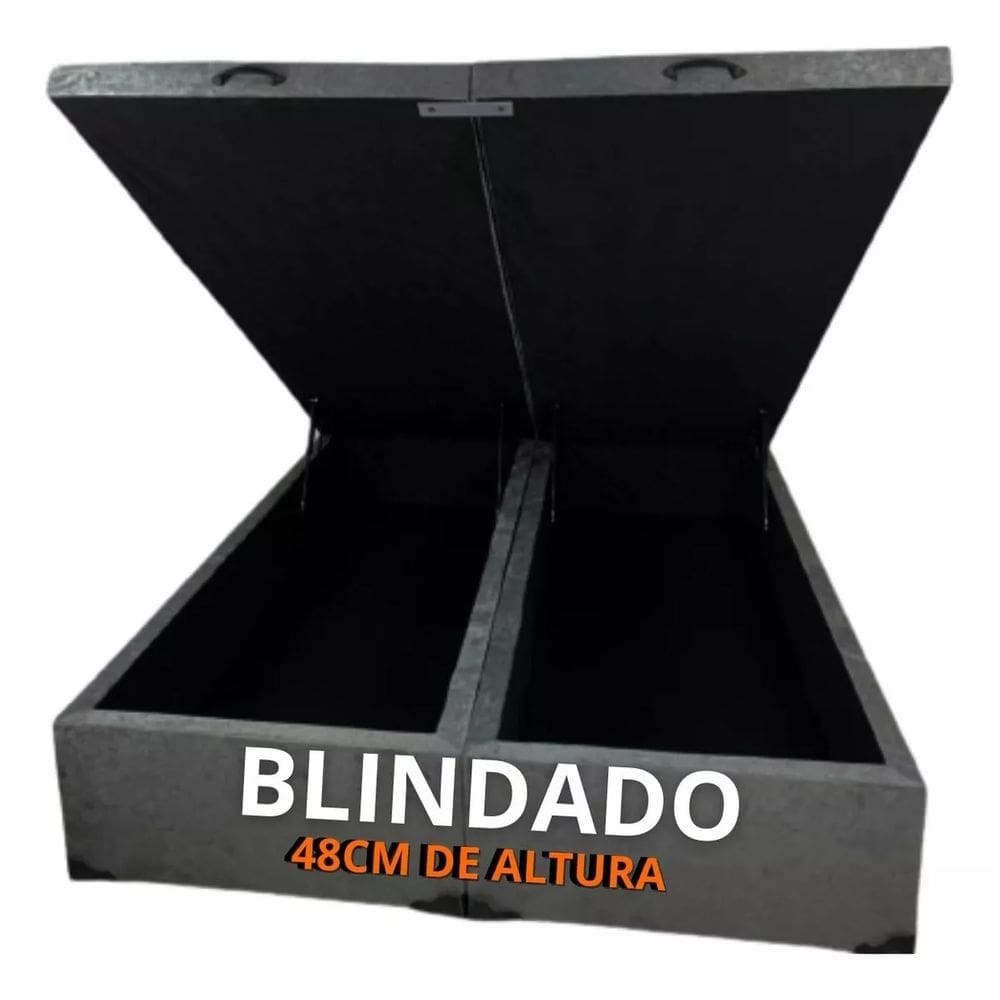 Cama Box Baú Queen Size com 48cm de altura - Exclusive