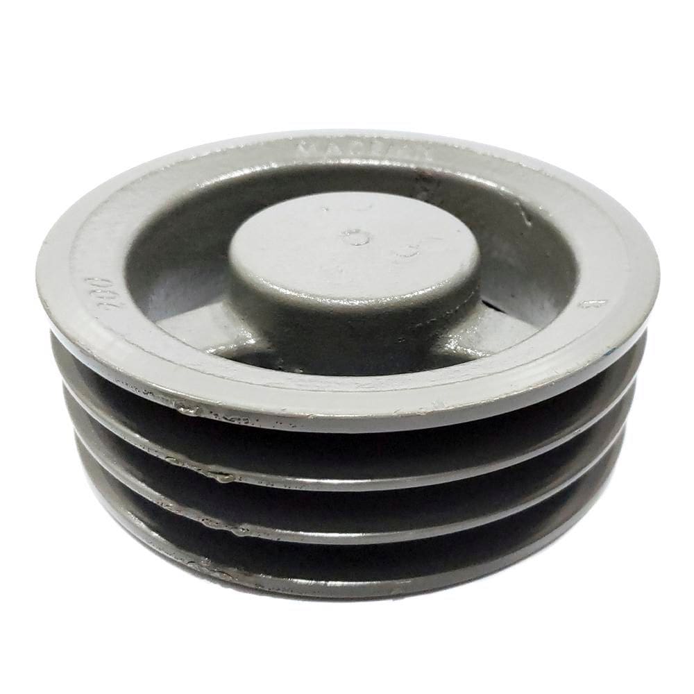 Polia de Ferro para Transmissão em V 3 Canais Tipo B - Mademil PF200B3