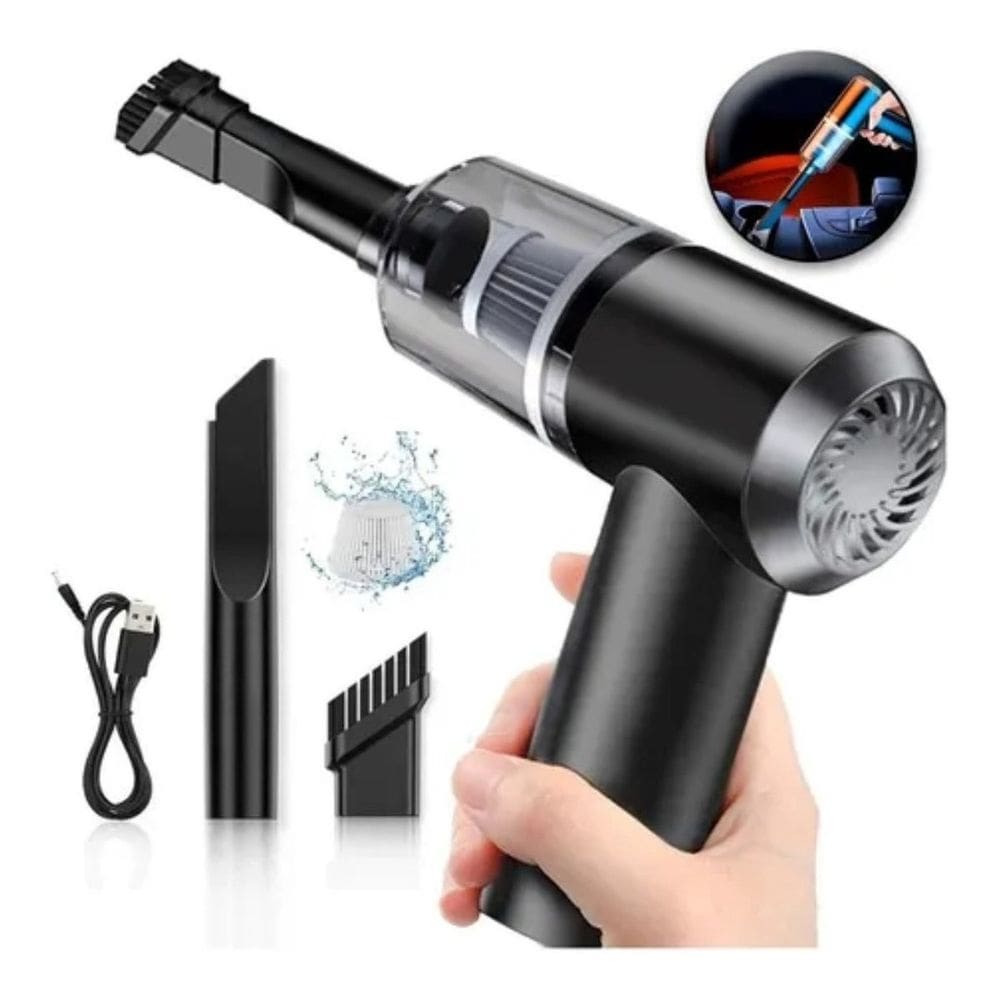 Mini Aspirador Portátil Automotivo Premium Potente Recarregável