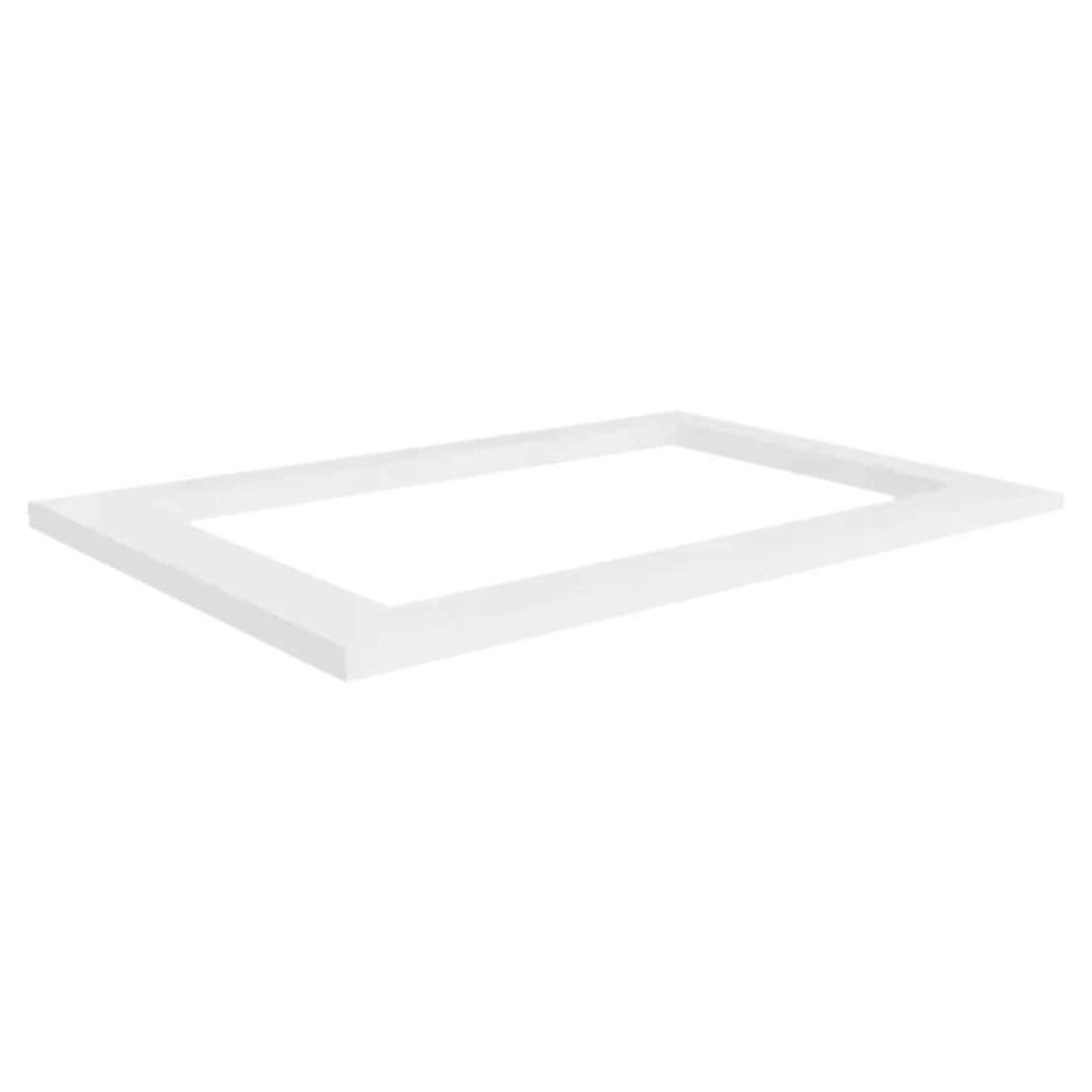 Tampo p/ Balcão Cozinha  Cooktop E608 80cm Branco - Kappesberg