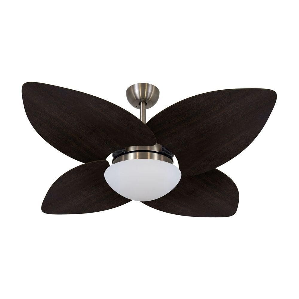 Ventilador De Teto Kovalski Bronze 4 Pás Tabaco 127V