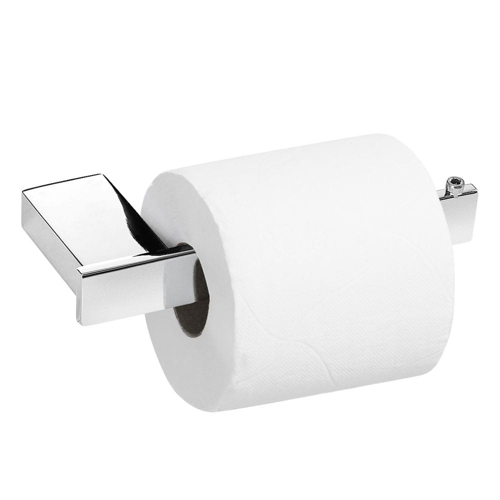 Porta Papel Higiênico Dupla Fixação Parede Cromado F.Master