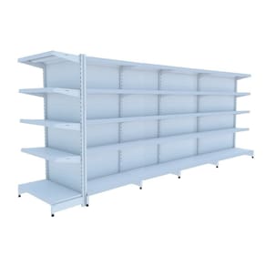 Gondola Centro 170 Fit Ate 4 Metros 1 Ponta Branco 45b Sp Et